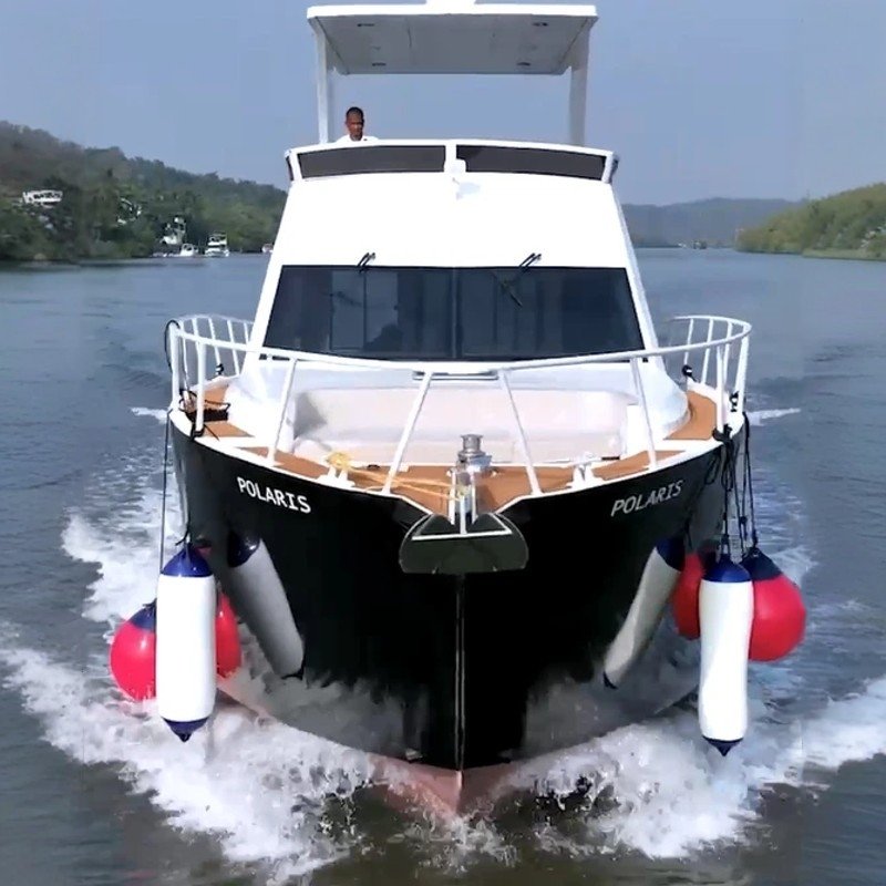 15m Luxury Cabin Cruiser 50ft Speed Tourist Boat Yacht for Sale Aluminum Hull Outboard Engine for Sport Leisure Fishing Charter