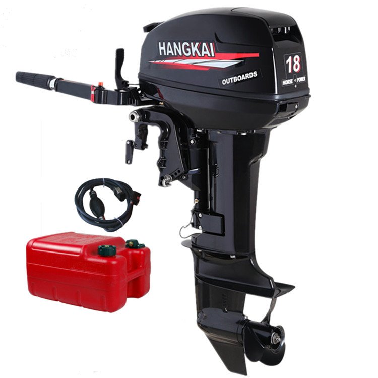 Hangkai Boat Engine 40HP 6HP 12HP 18HP Outboard Engine 2 Stroke Outboard Engine Assembly