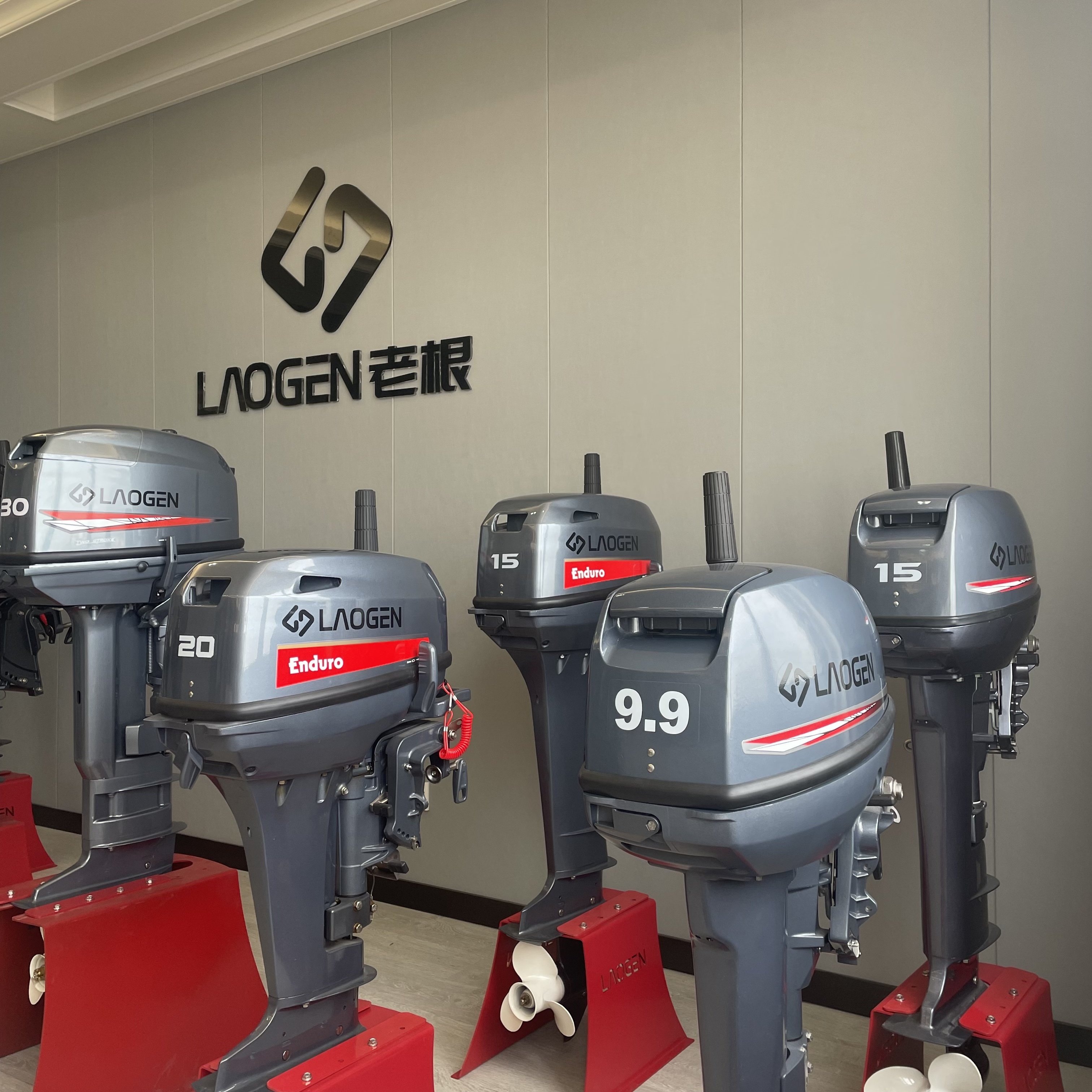 Laogen Boat Motor Outboard Factory 2 Stroke Outboard Motor 9.9hp 15hp Outboard Engine Match Yamaha 9.9F 15F Boat Outboard Engine