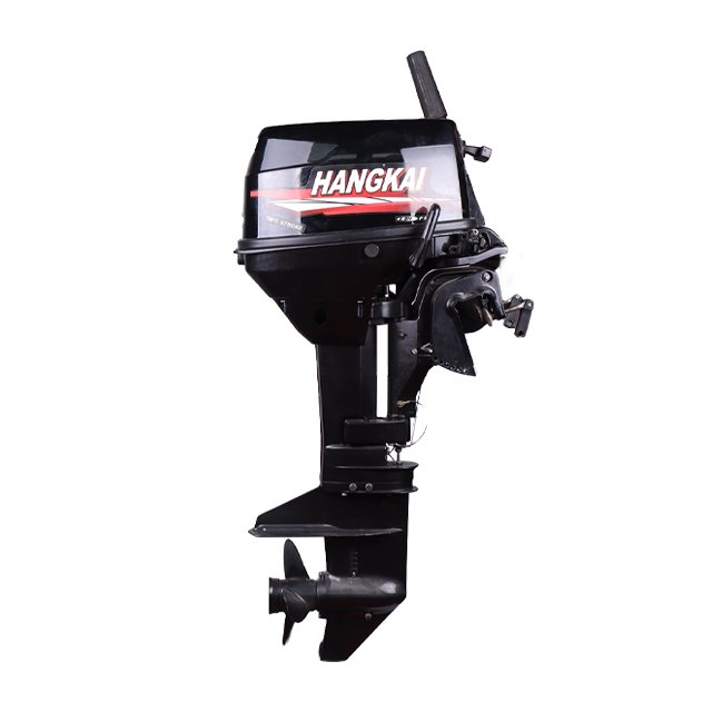 Super Powerful Hangkai 18hp Long Shaft 2 Stroke Outboard Boat Motor New Condition Gasoline Fuel for Fishing Outdoor Adventures