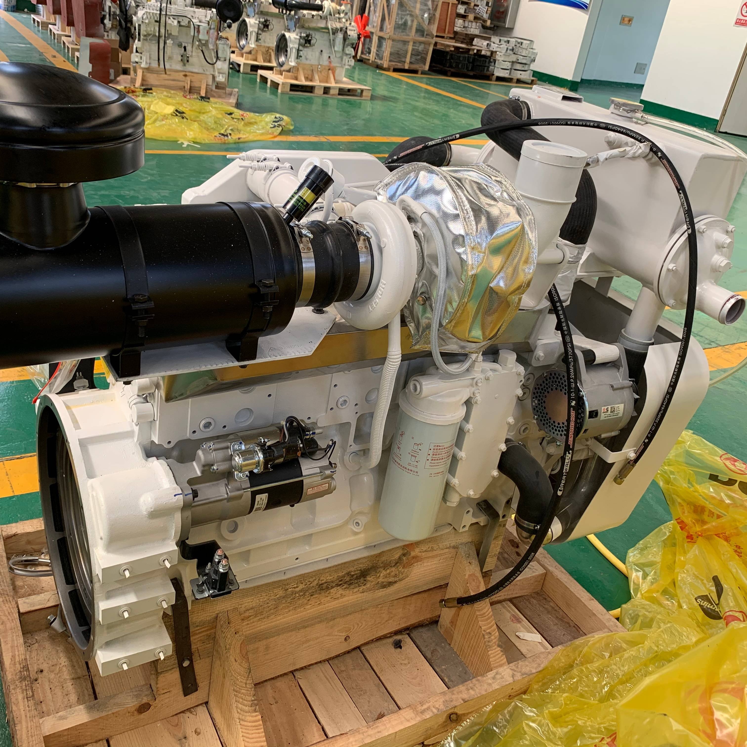 CCEC Genuine 6 Cylinder 4 Stroke 6CTA8.3-M220 220hp 205hp Marine Boat Ship Diesel Engine