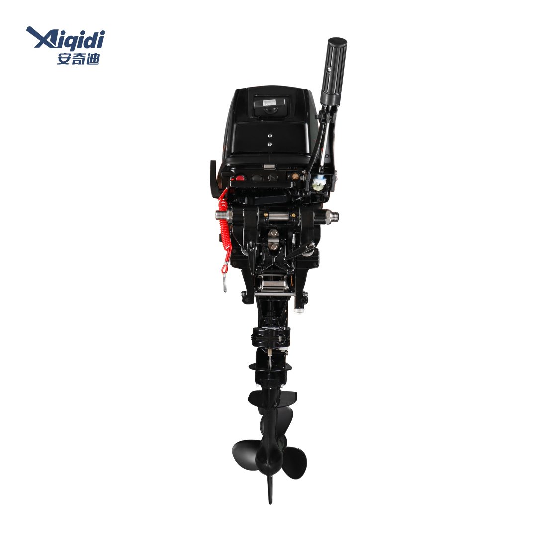 CE Tiller Handle Marine Boat T20 AIQIDI Water-Cooling 2-Stroke 20HP Short/Long Leg Outboard Engine