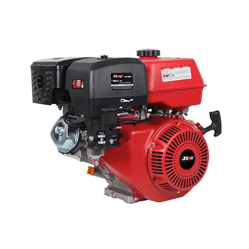 Senci Horizontal Engine Single Cylinder 4 Stroke Forced Cooling OHV Gasoline Engine 9hp 212cc Boat Engine
