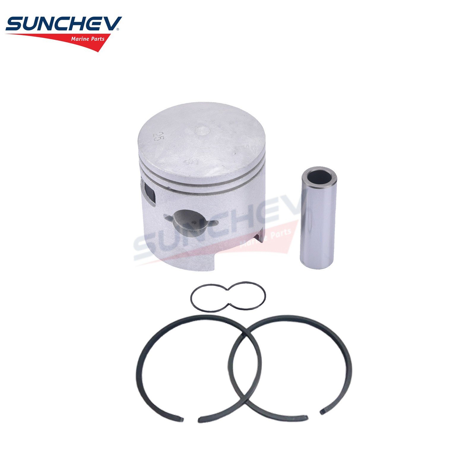 61N-11635-00 Boat Engine Motor Piston for Yamaha 30hp Outboard Motor Outboard Engine 61N-11635 61N1163500 0.25MM O/S