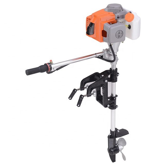 Upgrade 3.5HP Gasoline Fuel New Condition 2-stroke Outboard Motors 2.0 Boat Engine Air-cooling