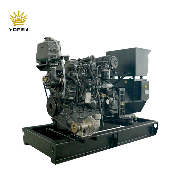 Yanmar 100kva 80kw Seawater Cooled Marine Diesel Generator Set For Boat Use With Famous Yanmar Engine