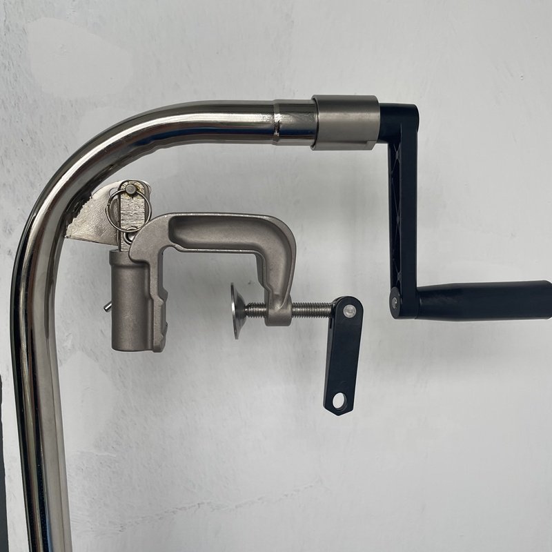Hand-operated Outboard Motor Hand Crank Propeller Slient and Energy-saving Trolling Boat Engine