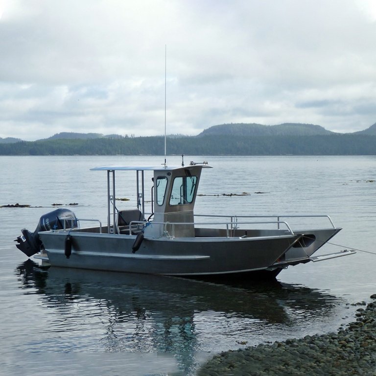 Kinocean Best Large Luxury Jet Landing Craft Fishing Boat Aluminum Landing Craft Barge for Sale