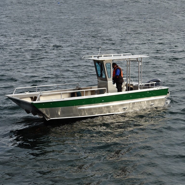 Kinocean Best Large Luxury Jet Landing Craft Fishing Boat Aluminum Landing Craft Barge for Sale