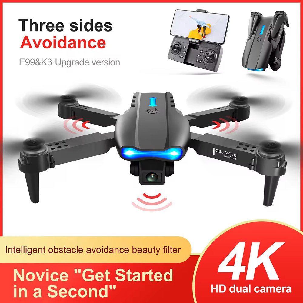 High Quality Hot Sale E99 Pro aircrafts with Camera Mini aircraft Professional with Two 4k Camera