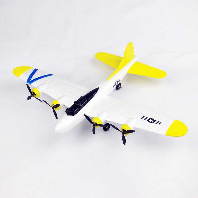 2022 RC Remote Control EPP Aircraft Model Kid Gift Anti-Fall Unbreakable Army Airplane 400mm Wingspan 200m Easy to Fly RC Toy