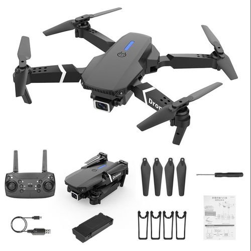 Black aircraft Camera E88 Max Pro 4K GPS Small aircraft With Camera Low Price Kids E88 Pro Mini aircraft Camera 1080P