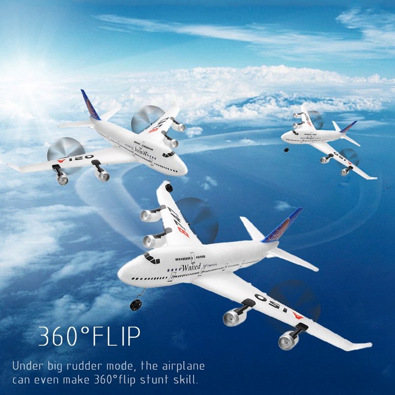 WLtoys A150 Airplane 3CH RC Airplane RC Glider Boeing B747 Model Fixed Wing EPP Remote Control Aircraft Toy XK A150-B747