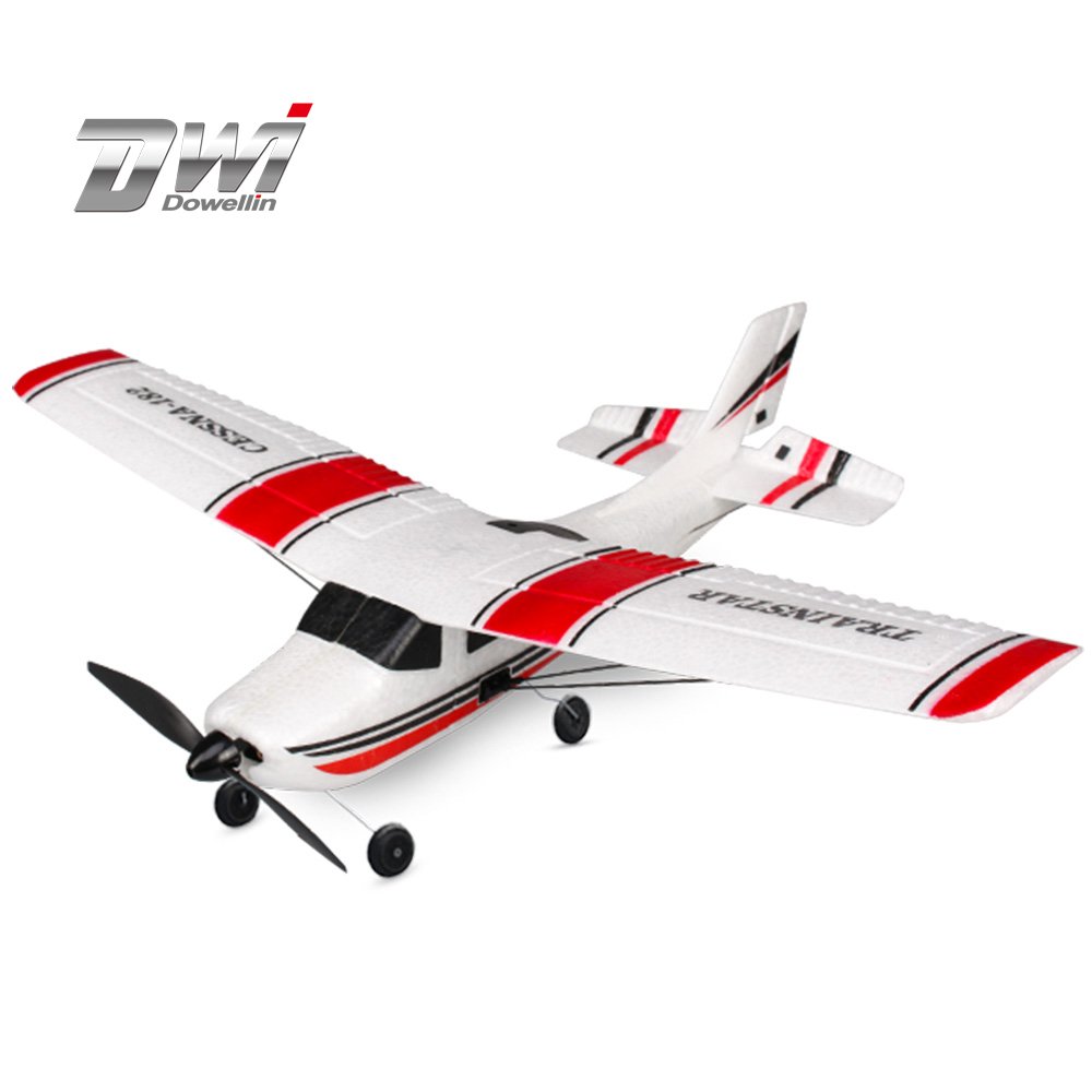 avion de control remoto 2.4G 3 Channel EPP Flying CESSNA airplane With LED Flashing Light