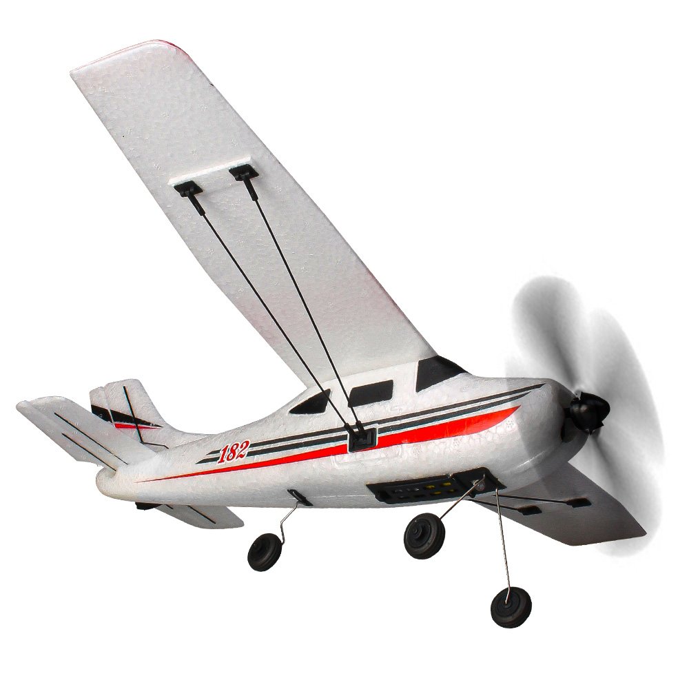 avion de control remoto 2.4G 3 Channel EPP Flying CESSNA airplane With LED Flashing Light