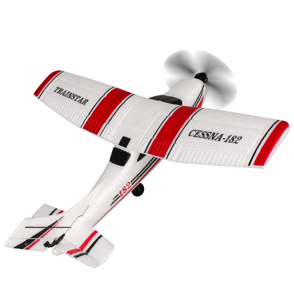 avion de control remoto 2.4G 3 Channel EPP Flying CESSNA airplane With LED Flashing Light