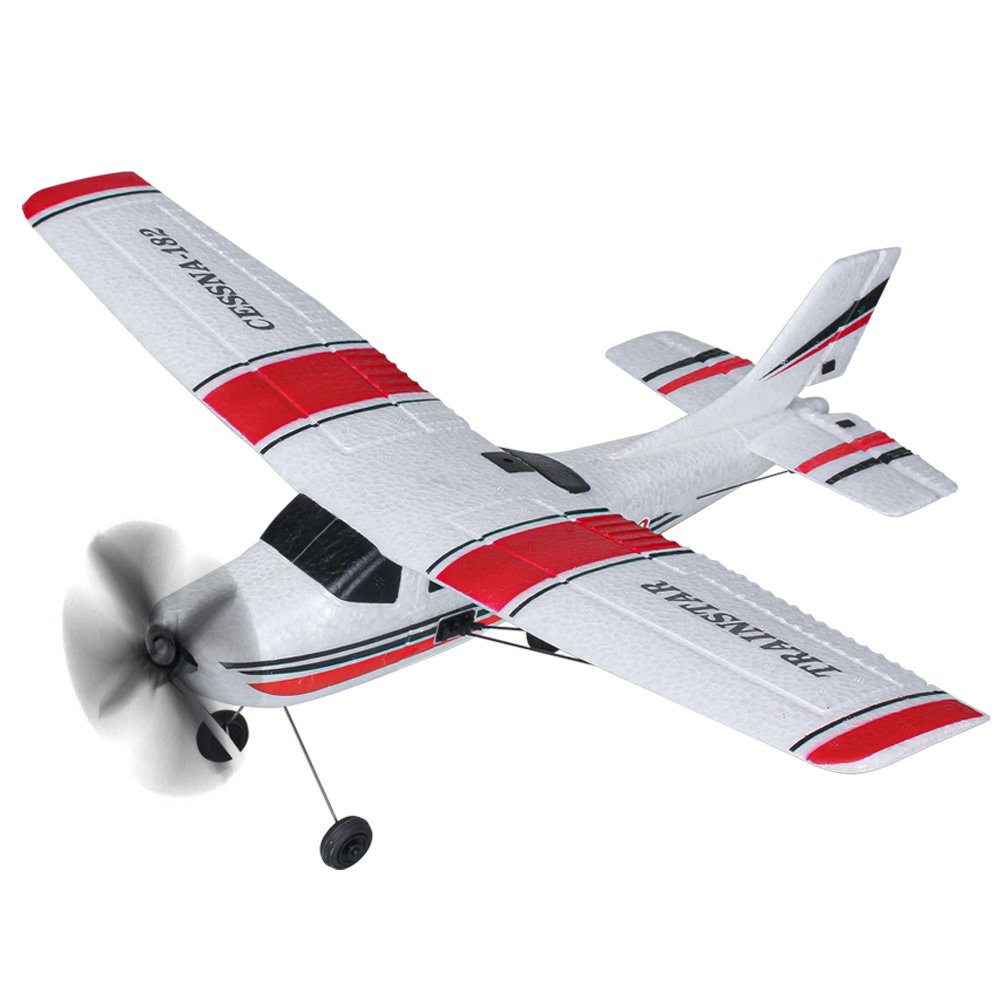 avion de control remoto 2.4G 3 Channel EPP Flying CESSNA airplane With LED Flashing Light