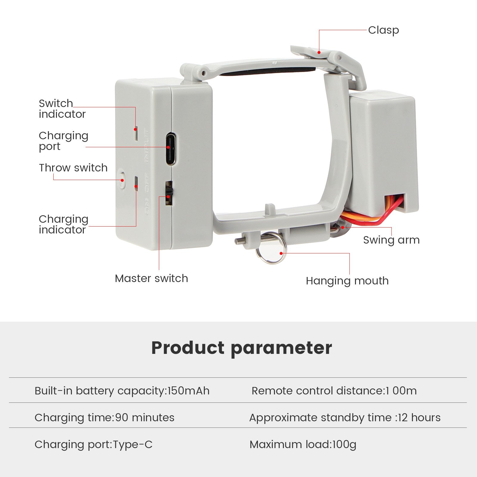Drone Airdrop System Thrower With Landing Gear Transport Device Wedding Ring Deliver Drone Accessories For DJI Mavic Mini/Mini 2