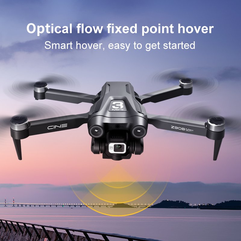 Z908 Pro / MAX Drone Professional 4K HD Camera Mini Dron Optical Flow Localization 3sided Obstacle Avoidance Quadcopter Toy Gift