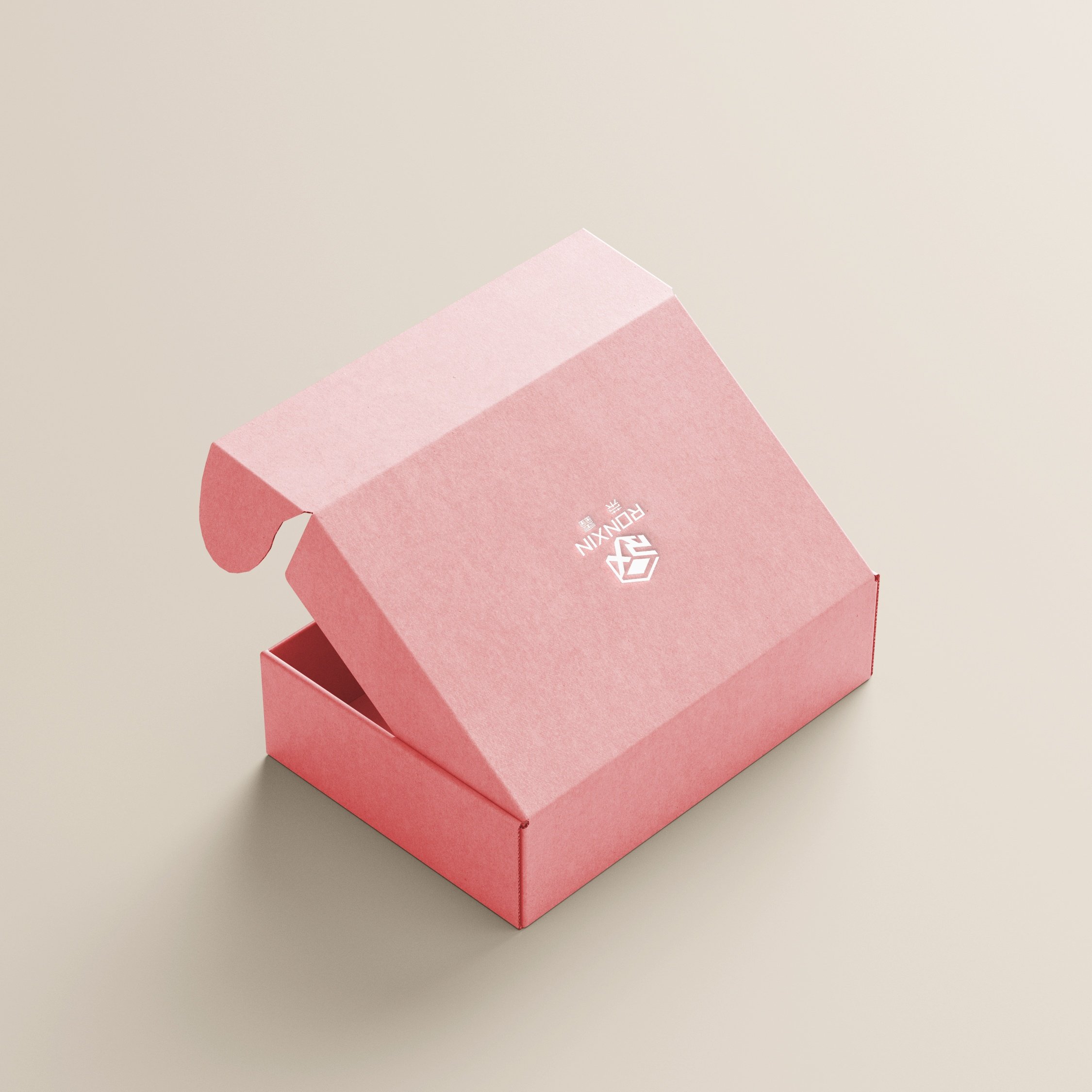 Private Label Foldable Pink Corrugated Paper Gift Set Package Recycled Custom Mailer Box With Logo For Cosmetic Gift Boxes