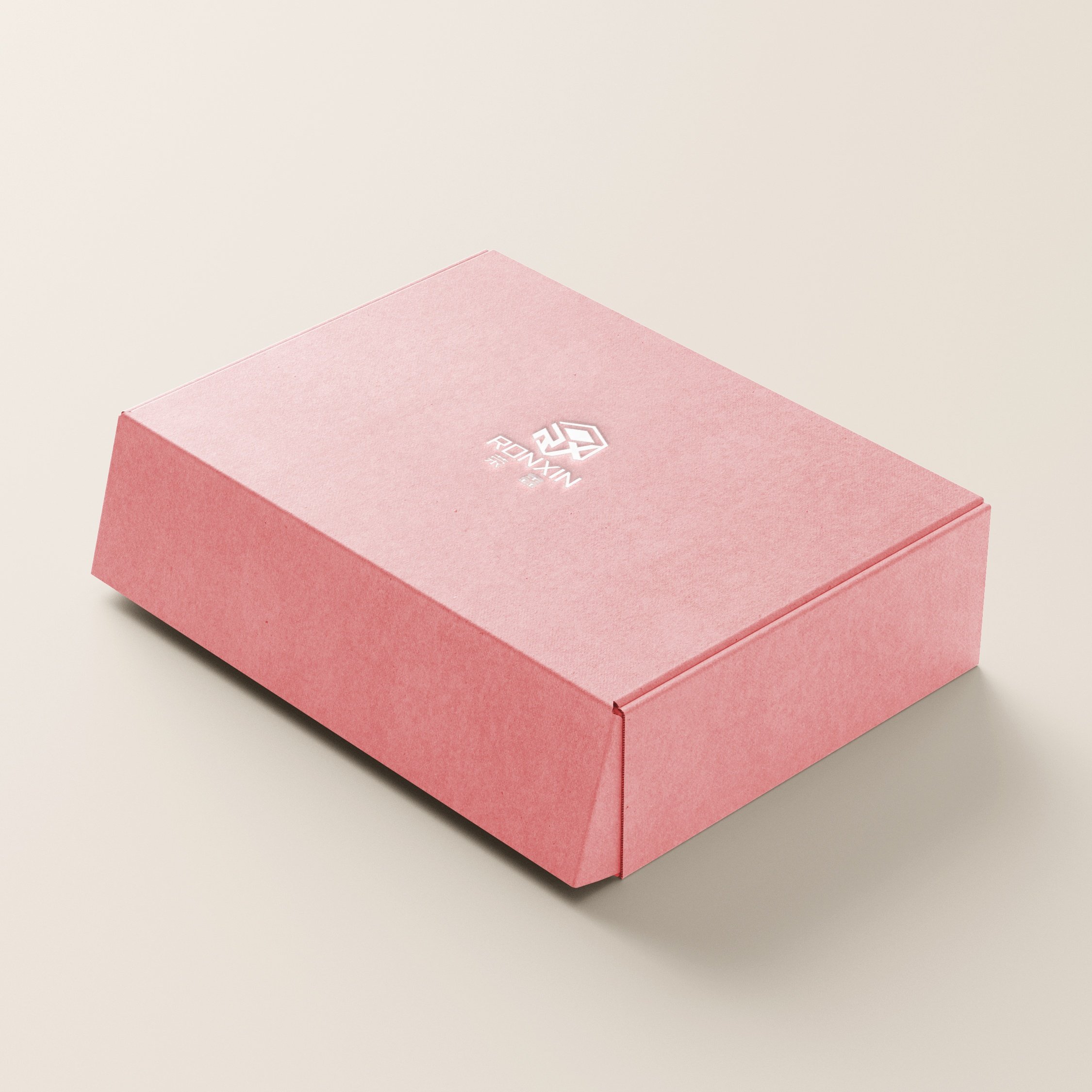 Private Label Foldable Pink Corrugated Paper Gift Set Package Recycled Custom Mailer Box With Logo For Cosmetic Gift Boxes