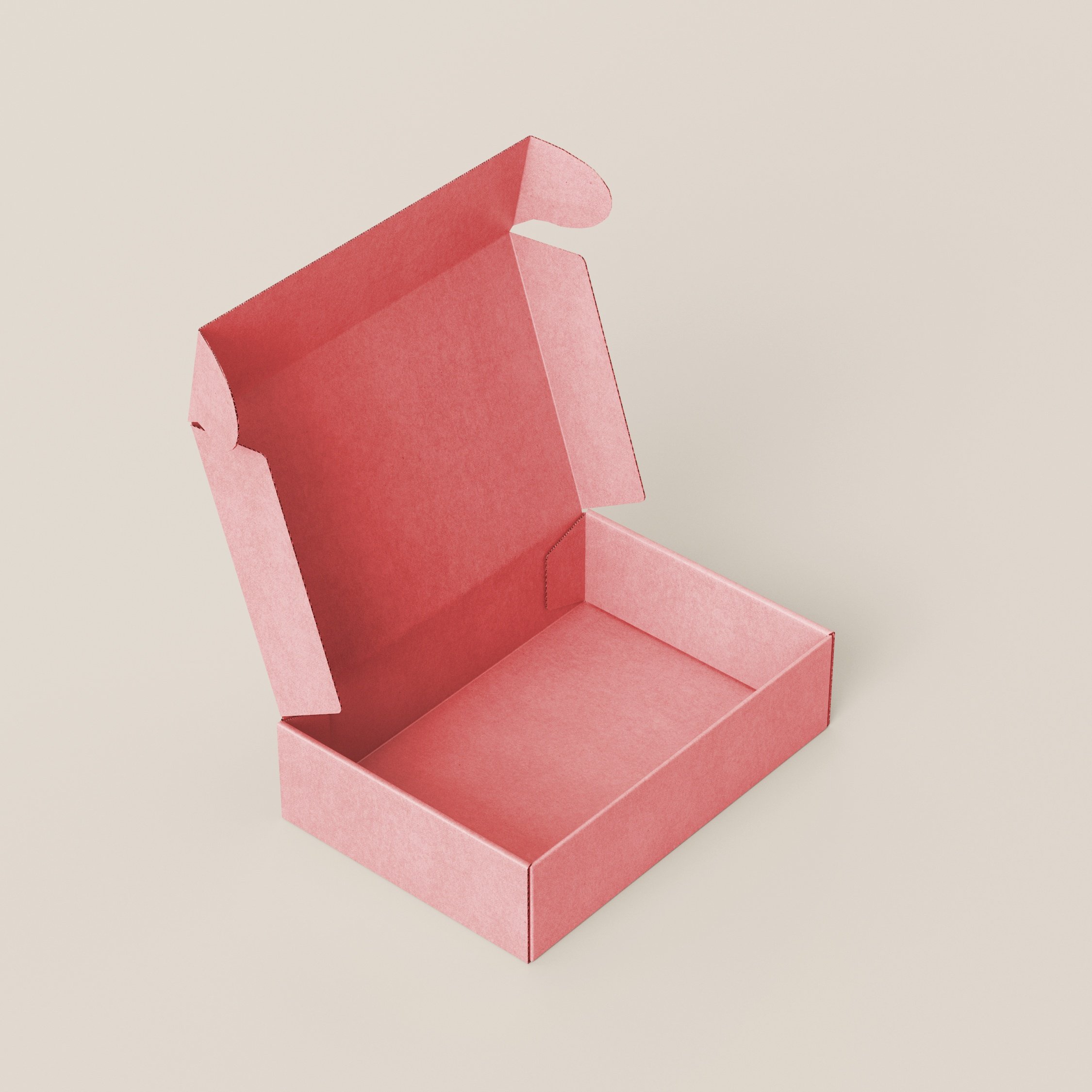 Private Label Foldable Pink Corrugated Paper Gift Set Package Recycled Custom Mailer Box With Logo For Cosmetic Gift Boxes