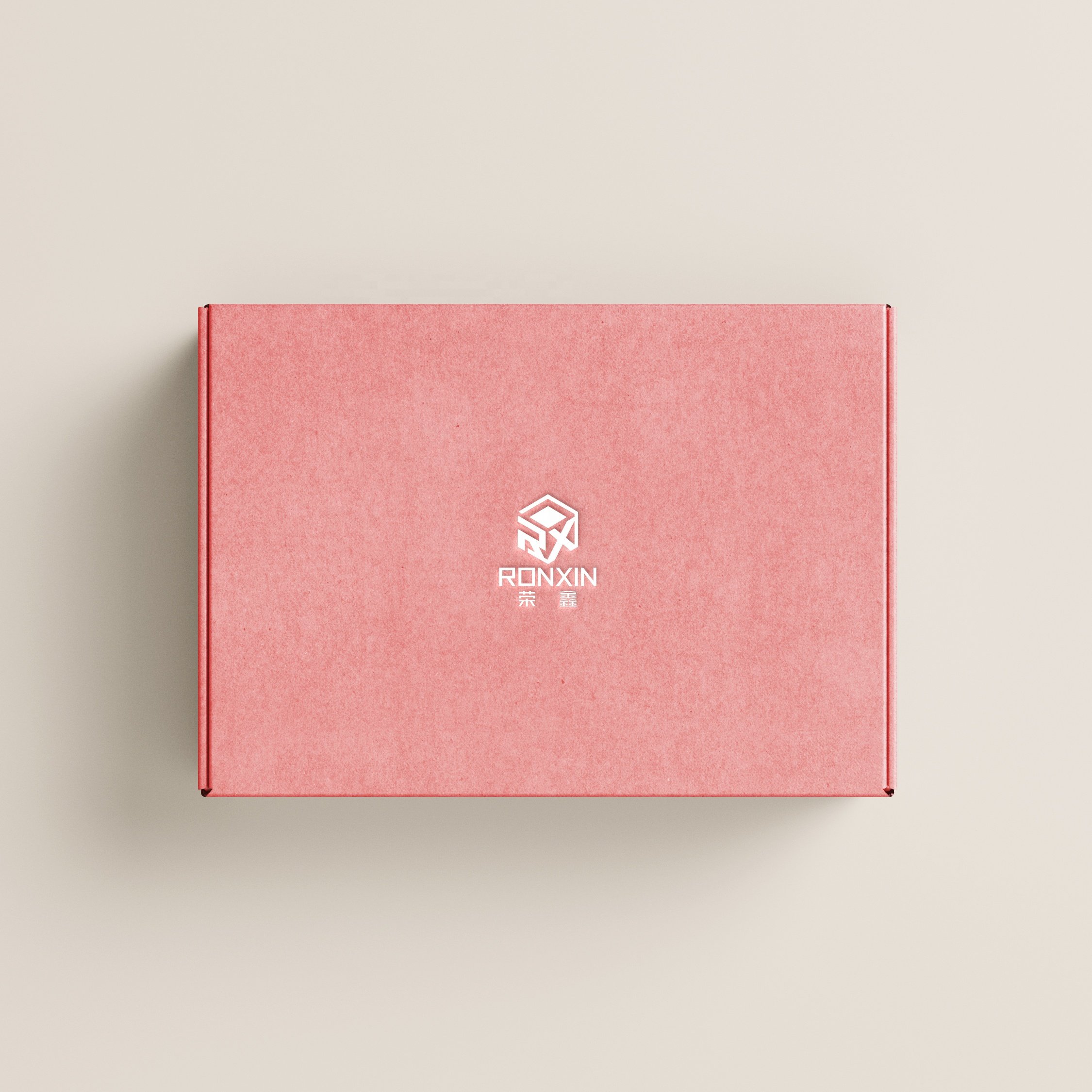 Private Label Foldable Pink Corrugated Paper Gift Set Package Recycled Custom Mailer Box With Logo For Cosmetic Gift Boxes