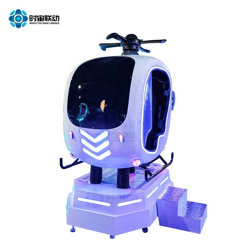 Cool Helicopter Experience Flight Fun Space Education Aviation Flight aircraft Battle VR Machine High Quality Manufacturers