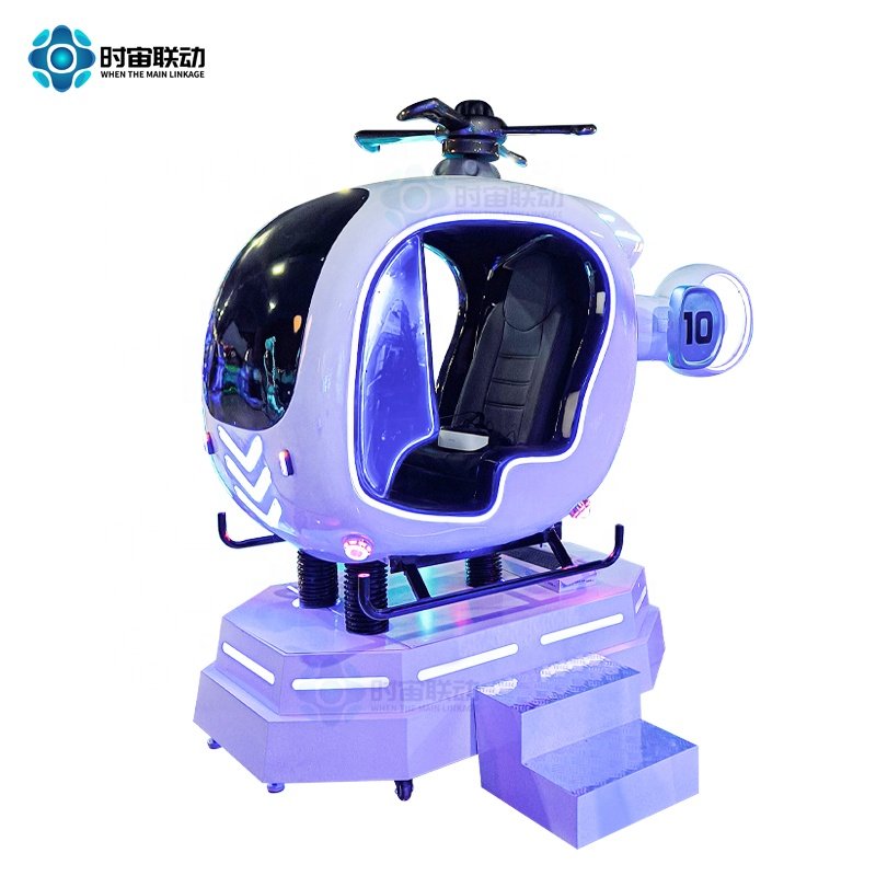 Cool Helicopter Experience Flight Fun Space Education Aviation Flight aircraft Battle VR Machine High Quality Manufacturers