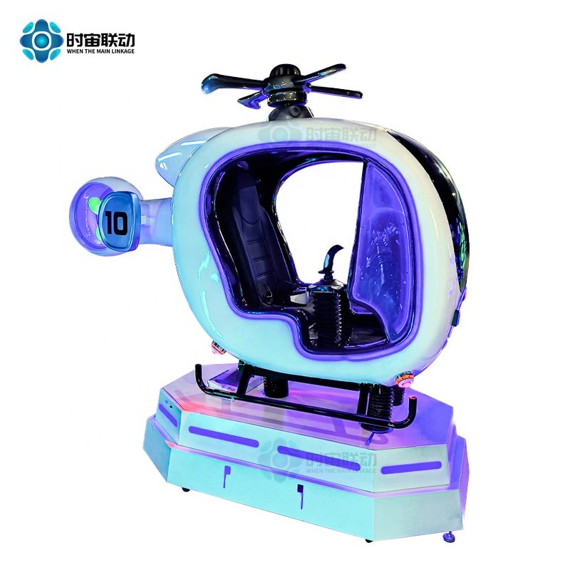 Cool Helicopter Experience Flight Fun Space Education Aviation Flight aircraft Battle VR Machine High Quality Manufacturers