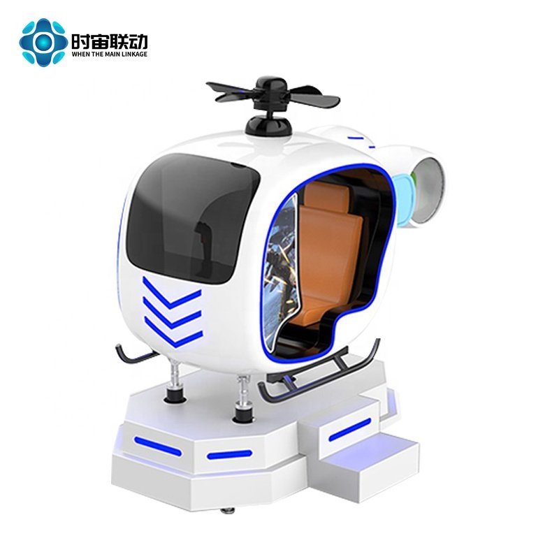 Cool Helicopter Experience Flight Fun Space Education Aviation Flight aircraft Battle VR Machine High Quality Manufacturers