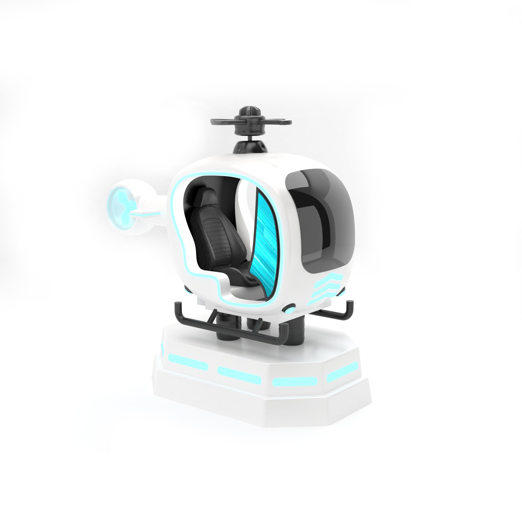 Funpark Airplane Virtual Reality Games Virtual Reality Arcade Machine For Thrilling VR Airplane Adventures