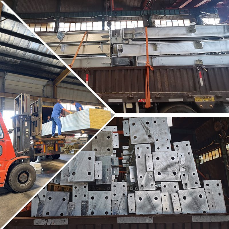 Metal Building Construction Projects Steel Structure Aircraft Hangar Prefabricated Industrial Building
