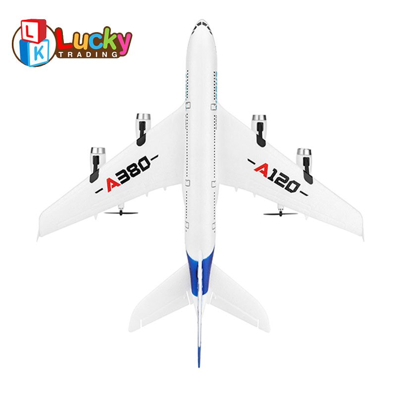 WLTOYS 510mm Wingspan 2.4GHz 3CH RC Drone Airplane Fixed Wing RTF A120 Airbus A380