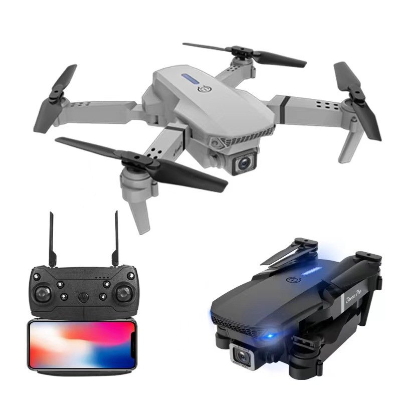 The New E88 Pro Drone Is Equipped With A Wide-angle High-definition 4k 1080p Dual Camera Foldable Quadcopter