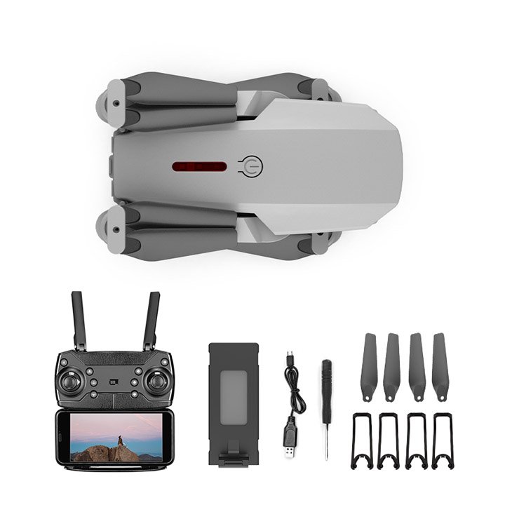 Mini Drone E88 WiFi FPV RC Dron With Dual Pro 4K HD Camera Wide-Angle Remote Control Video Quadcopter Toy Drones Drone E88