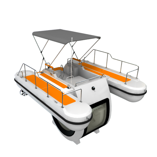 2022 Incredible Underwater Views Aluminum Personal Boat Submarine Hybrid Watercraft for Sale in Low Price