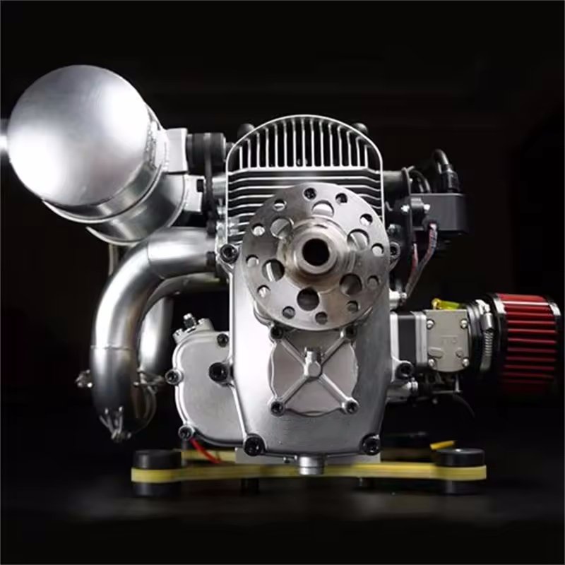 170CC gasoline model aircraft engine UAV heavy fuel engine with starter Model Aircraft Gas gasoline Engine for RC Model Airplane
