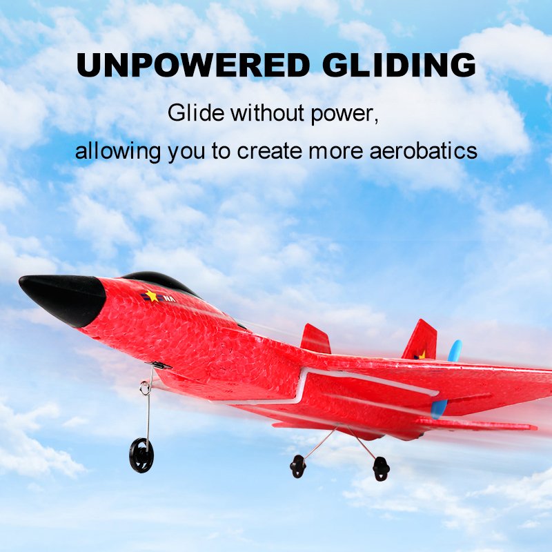 An f22 remote-controlled aircraft with three flight modes of land, sea and air, and an aircraft toy that can glide in the water