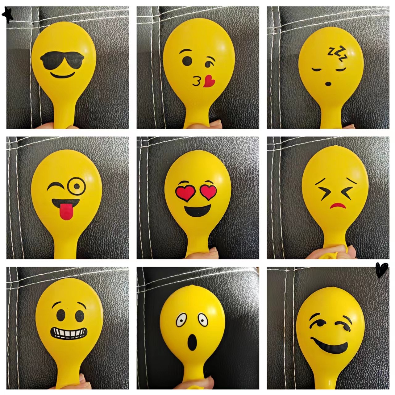 Customized Printed Inflatable Latex Balloon OEM ODM Pattern Design