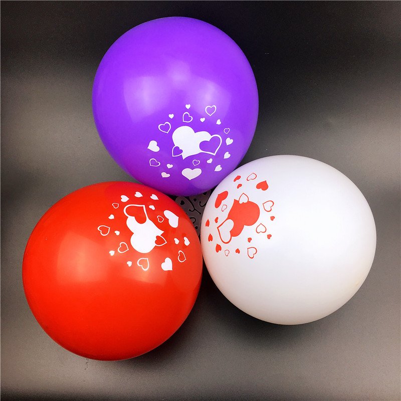 Customized Printed Inflatable Latex Balloon OEM ODM Pattern Design