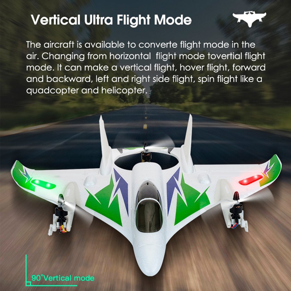 2023 Original W500 RC Airplane FPV 3D 6CH 6G Eob Brushless 6-Axis Gyro Aerobatic Gliders Fixed Wing Remote Control Plane Toys