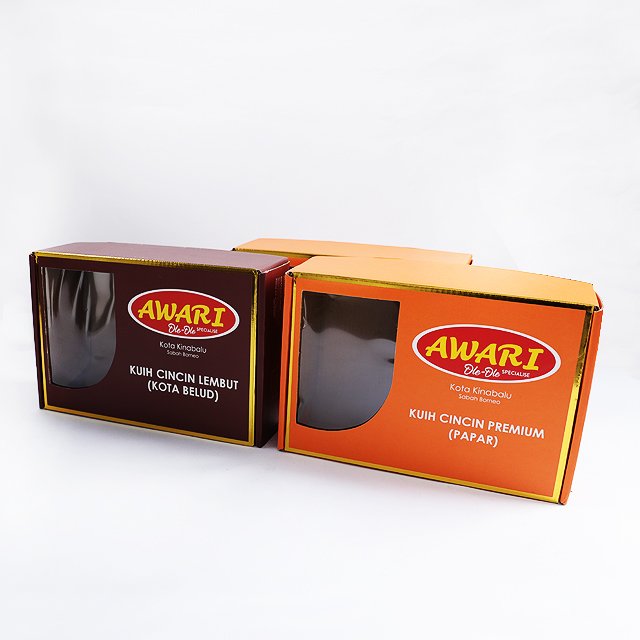 Custom corrugated gift folding box open transparent window factory eco shipping paper mail box packaging with logo