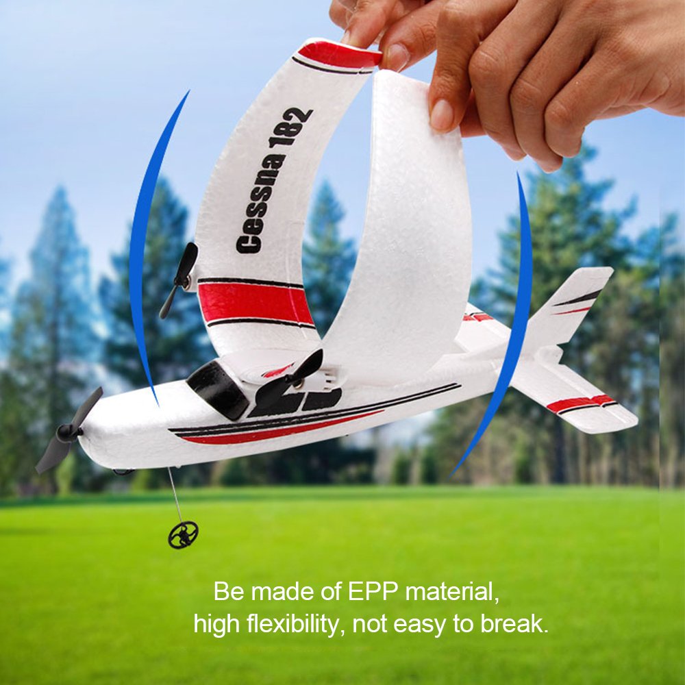 FX-801 remote control glider Cessna 182 fixed wing foam aircraft assembled children's model rc helicopter toys