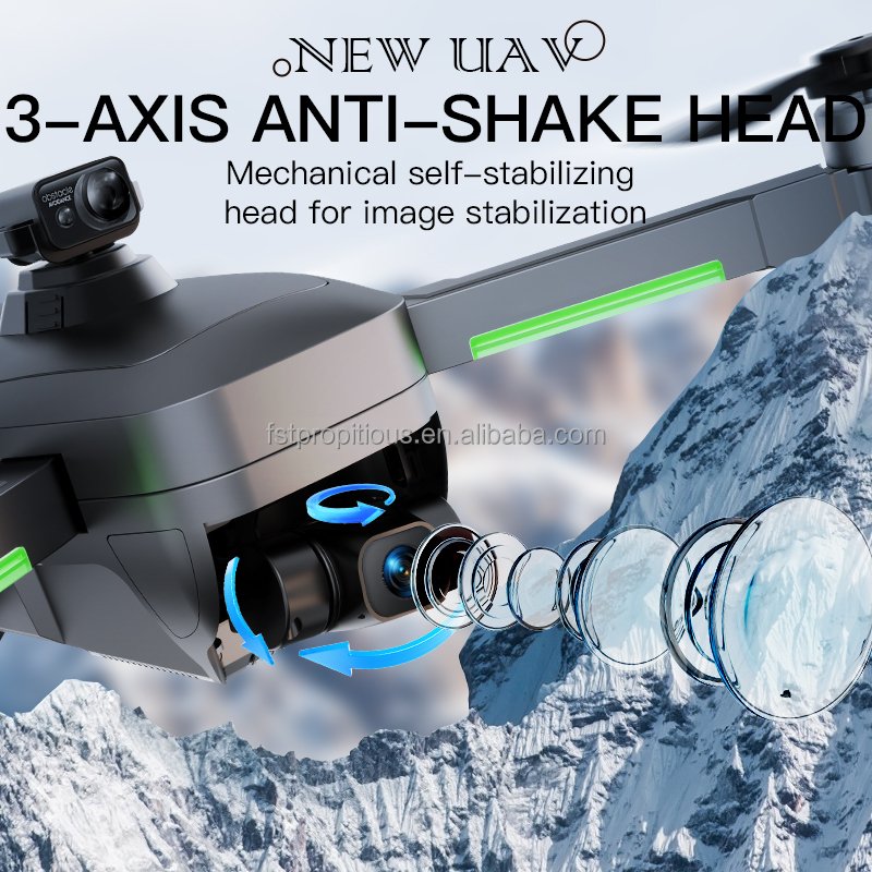 193 S Brushless Motor GPS 5G WIFI FPV 3-Axis Gimbal Professional 4K HD Camera RC Drone Quadcopter Support SD Card 360 obstacle