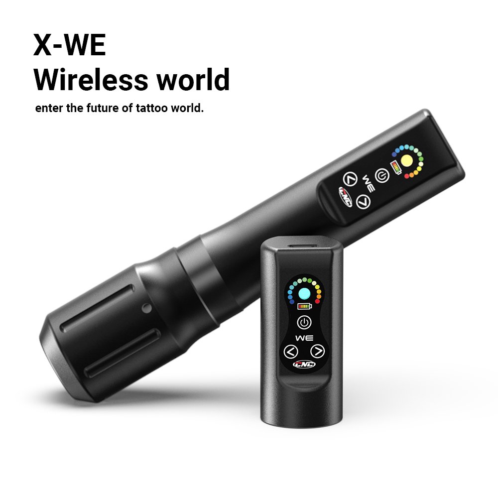 CNC Professional Digital Display Electric Tattoo Gun Wireless Rotary Tattoo Pen Machine for Tattoo Artist