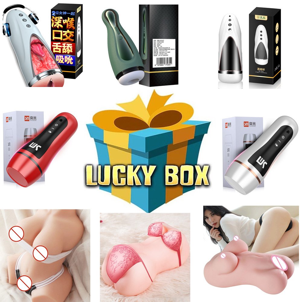 Deluxe Mystery Box Packed with Sex Toys, Aircraft Cup, and More - Elevate Your Pleasure Experience!