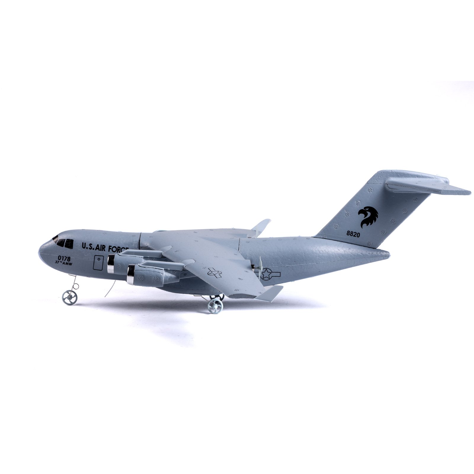 2.4Ghz RC Plane Toys U.S.A C17 Transport Aircrafts Gliders Remote Control EPP Plane RC Fixed-Wing Toys For Kids Birthday Gifts
