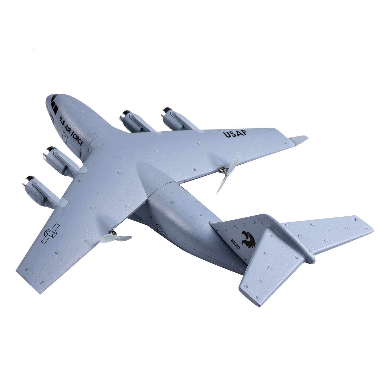 2.4Ghz RC Plane Toys U.S.A C17 Transport Aircrafts Gliders Remote Control EPP Plane RC Fixed-Wing Toys For Kids Birthday Gifts