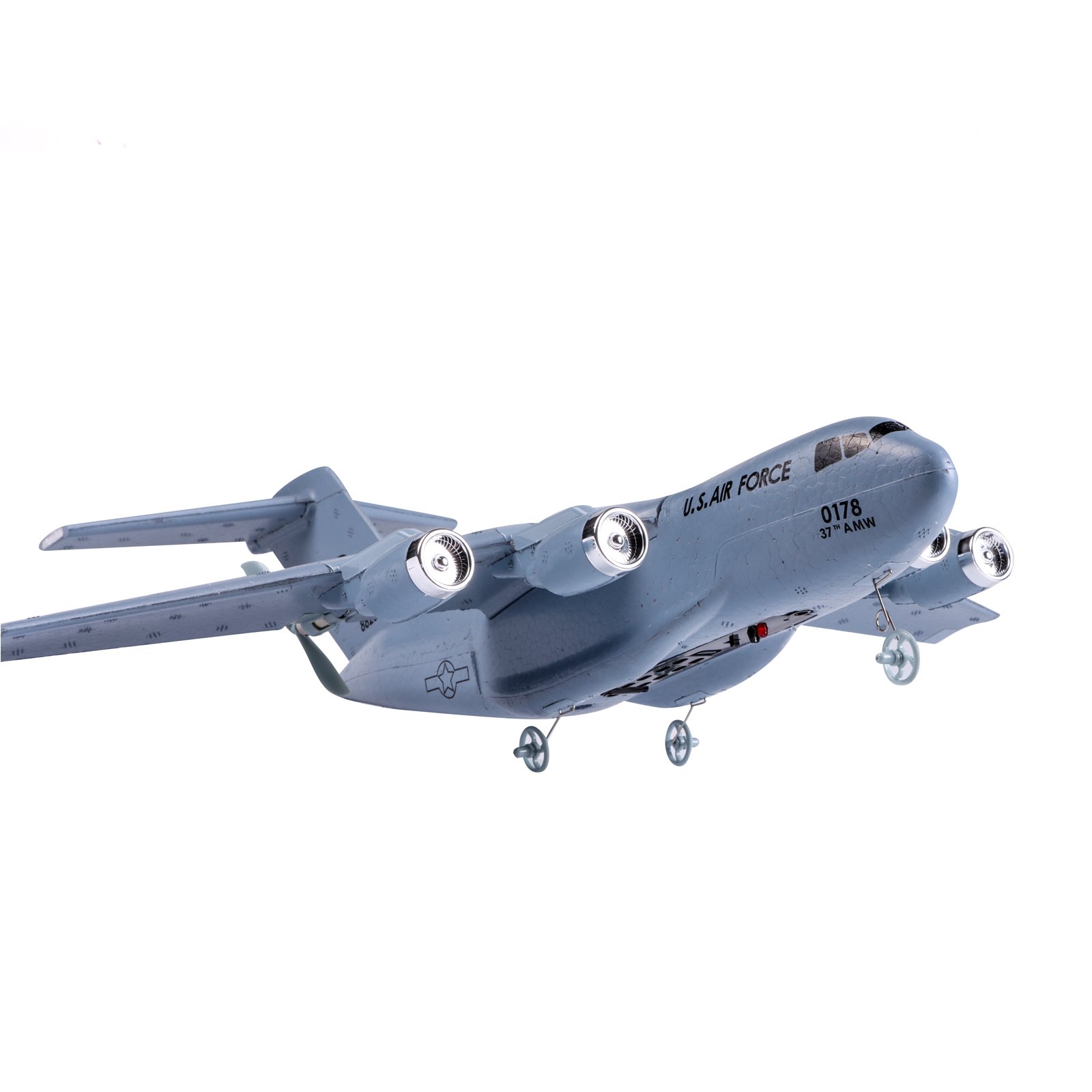 2.4Ghz RC Plane Toys U.S.A C17 Transport Aircrafts Gliders Remote Control EPP Plane RC Fixed-Wing Toys For Kids Birthday Gifts